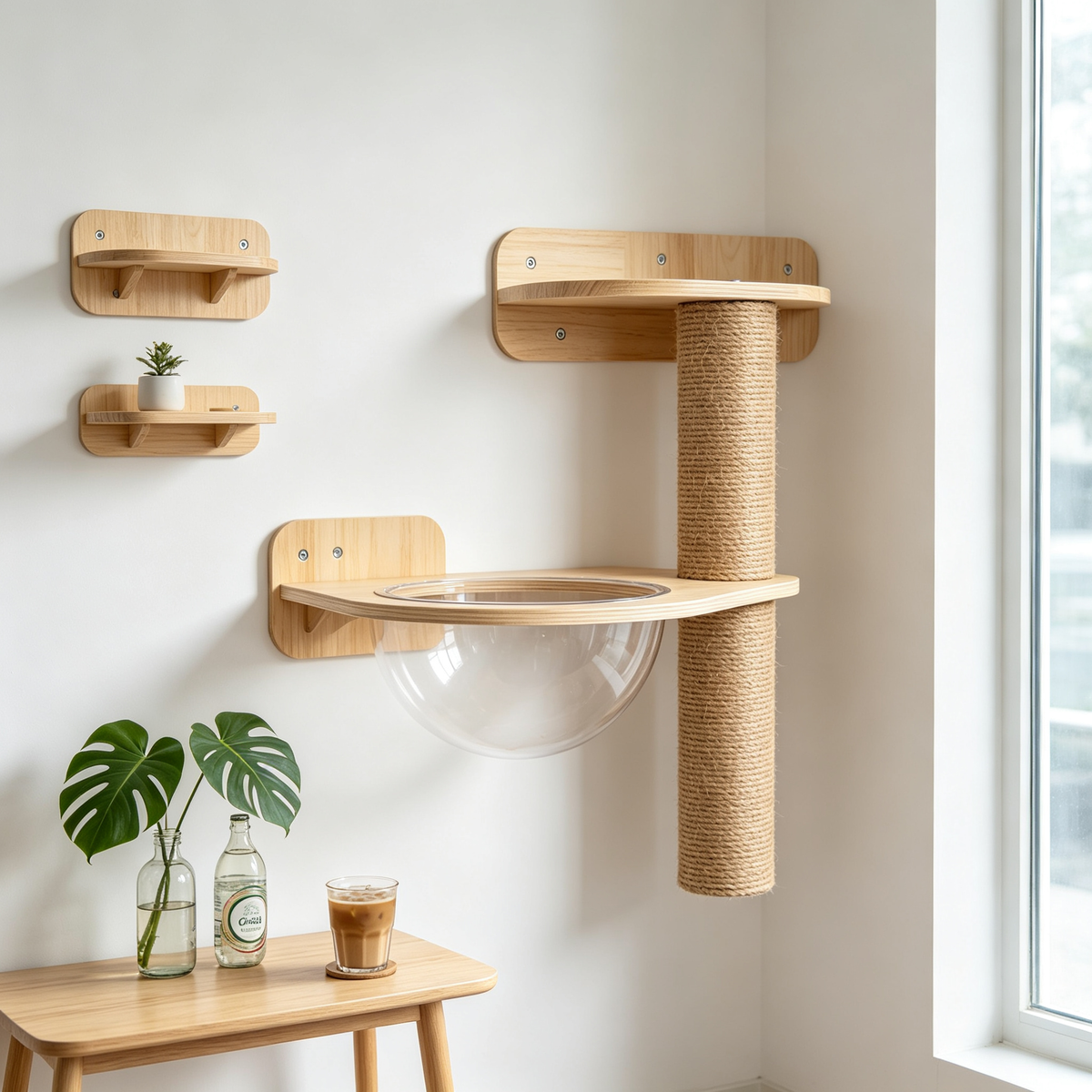 ๐๐ Wall Mounted Cat Tree โ Transform Empty Walls Into A Vertical Playground Where Cats Can Climb, Explore And Feel At Home