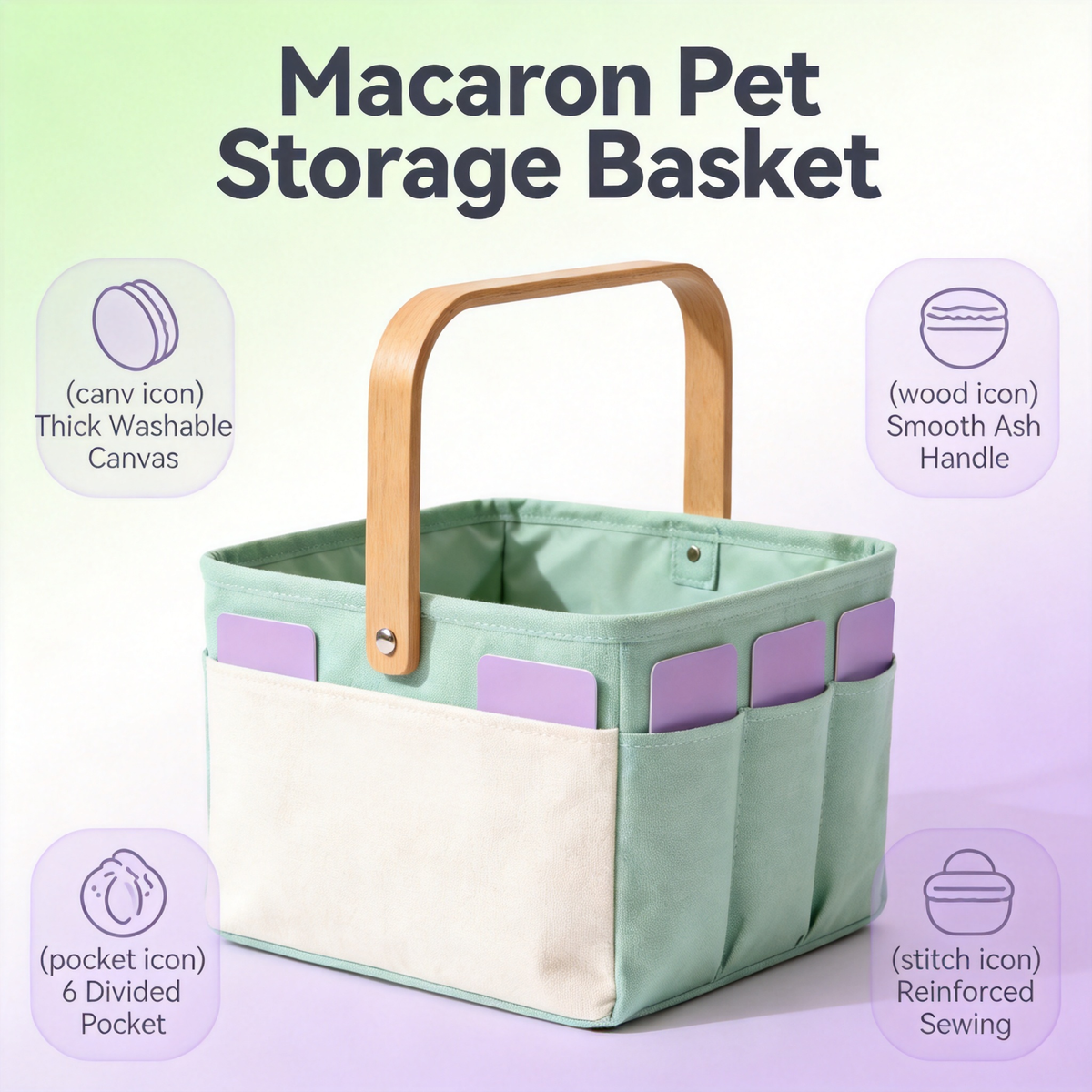 🧺 Transform Pet Clutter Into A Beautifully Organized Space With A Storage Basket Designed For Modern Pet Homes