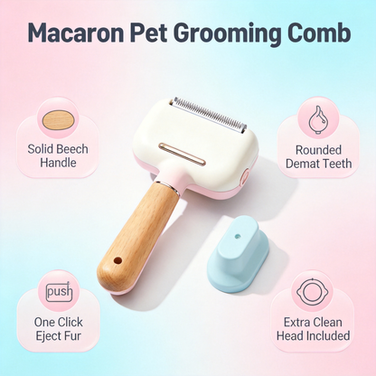 ✨ Turn Everyday Grooming Into A Gentle Bonding Moment And Make Every Brush Session More Comfortable For Your Pet