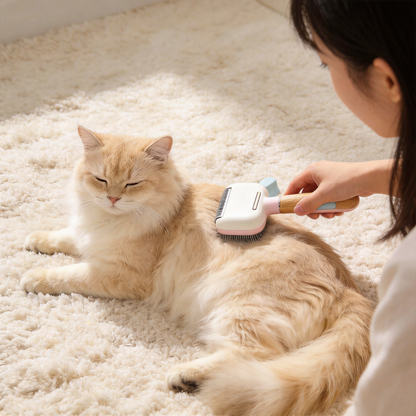 ✨ Turn Everyday Grooming Into A Gentle Bonding Moment And Make Every Brush Session More Comfortable For Your Pet