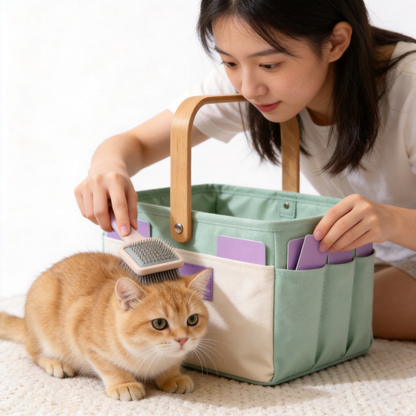 🧺 Transform Pet Clutter Into A Beautifully Organized Space With A Storage Basket Designed For Modern Pet Homes