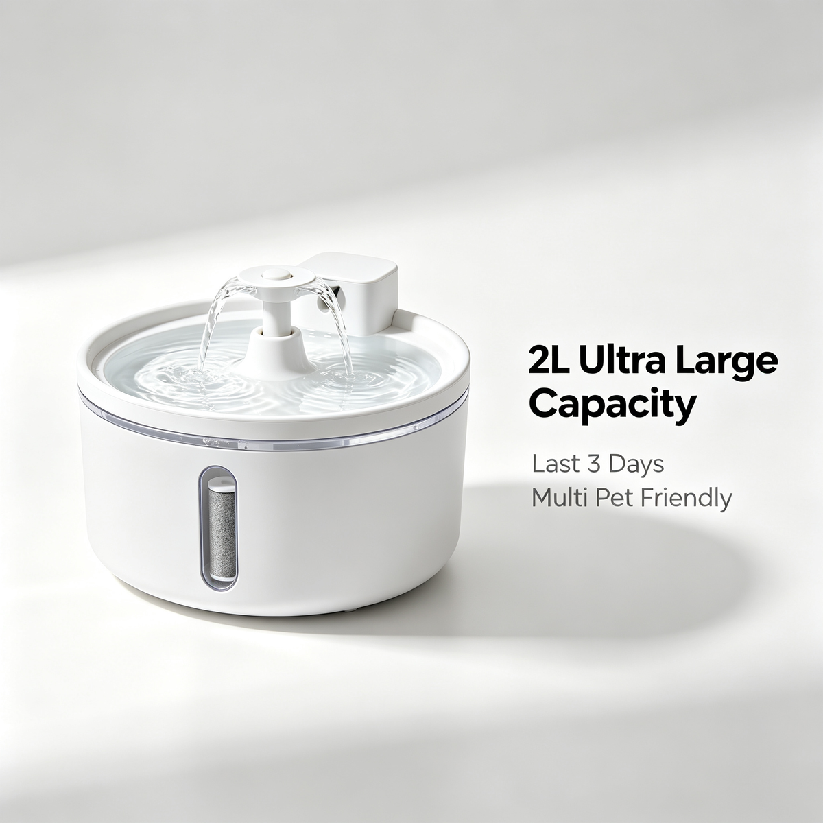 Smart Pet Water Fountain — A Healthier Hydration Solution Designed To Encourage Your Cat To Drink More Fresh Water Every Day