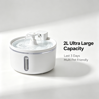 Smart Pet Water Fountain — A Healthier Hydration Solution Designed To Encourage Your Cat To Drink More Fresh Water Every Day
