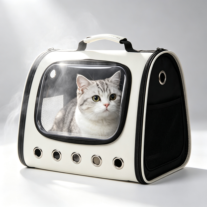 Transparent Pet Carrier Backpack — A Safe And Comfortable Way To Take Your Furry Companion On Every Adventure Outside 🎒