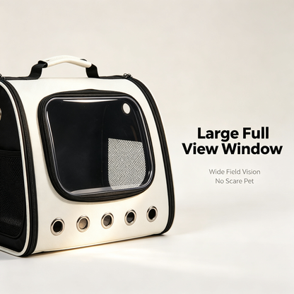 Transparent Pet Carrier Backpack — A Safe And Comfortable Way To Take Your Furry Companion On Every Adventure Outside 🎒