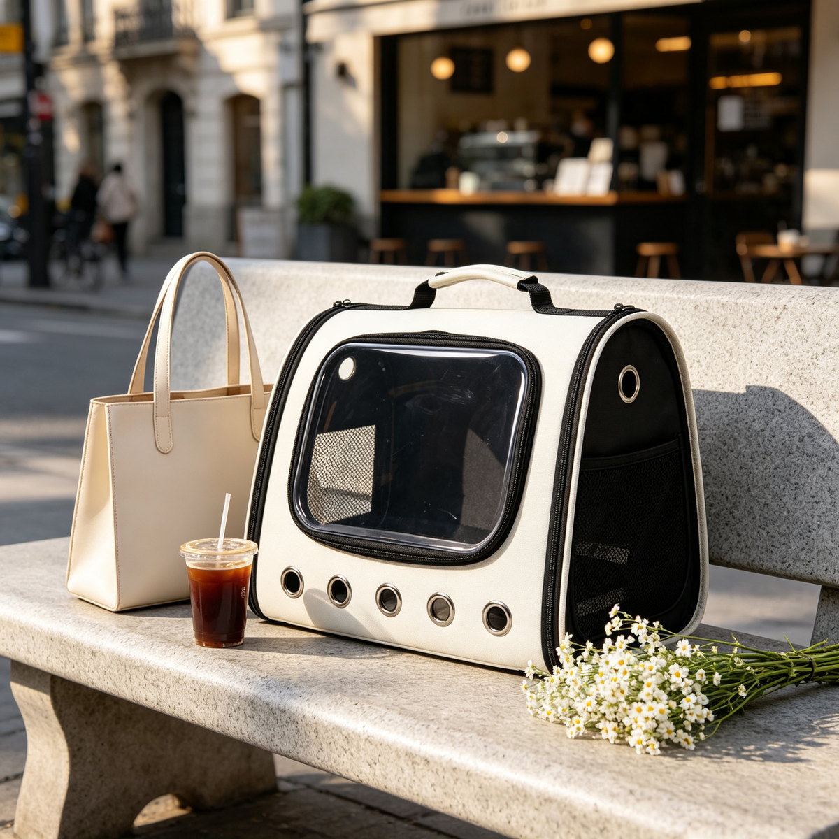 Transparent Pet Carrier Backpack — A Safe And Comfortable Way To Take Your Furry Companion On Every Adventure Outside 🎒