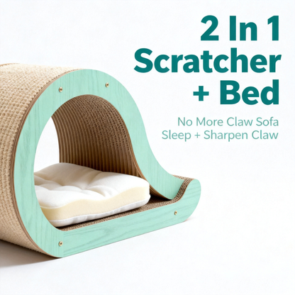 🏡 Create A Peaceful Private Retreat For Your Cat With A Cozy Tunnel Bed Designed To Support Natural Instincts, Restful Sleep, And Everyday Comfort