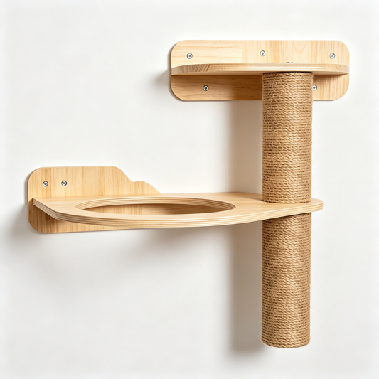 🐈🏠 Wall Mounted Cat Tree — Transform Empty Walls Into A Vertical Playground Where Cats Can Climb, Explore And Feel At Home