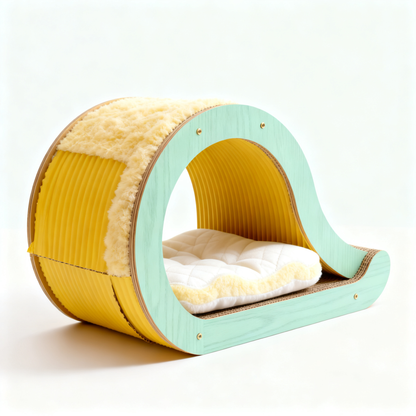🏡 Create A Peaceful Private Retreat For Your Cat With A Cozy Tunnel Bed Designed To Support Natural Instincts, Restful Sleep, And Everyday Comfort