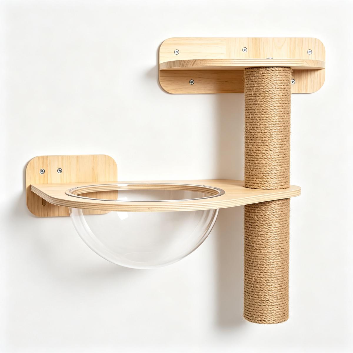 🐈🏠 Wall Mounted Cat Tree — Transform Empty Walls Into A Vertical Playground Where Cats Can Climb, Explore And Feel At Home