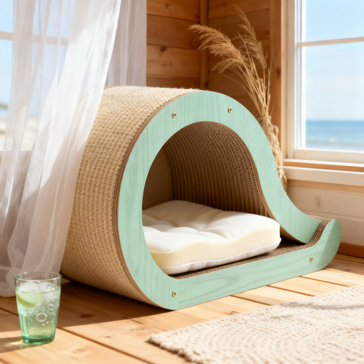 🏡 Create A Peaceful Private Retreat For Your Cat With A Cozy Tunnel Bed Designed To Support Natural Instincts, Restful Sleep, And Everyday Comfort