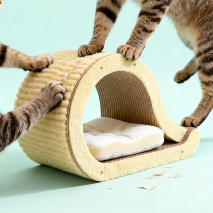 🏡 Create A Peaceful Private Retreat For Your Cat With A Cozy Tunnel Bed Designed To Support Natural Instincts, Restful Sleep, And Everyday Comfort
