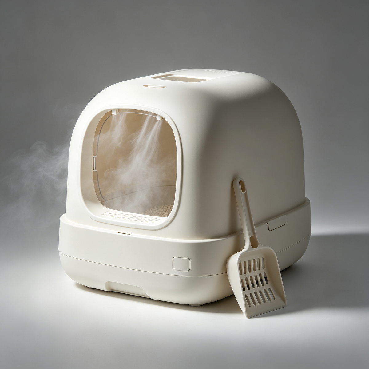 🐱🚽 Semi-Closed Cat Litter Box — Create A Cleaner, More Private And Comfortable Bathroom Space Your Cat Will Actually Love