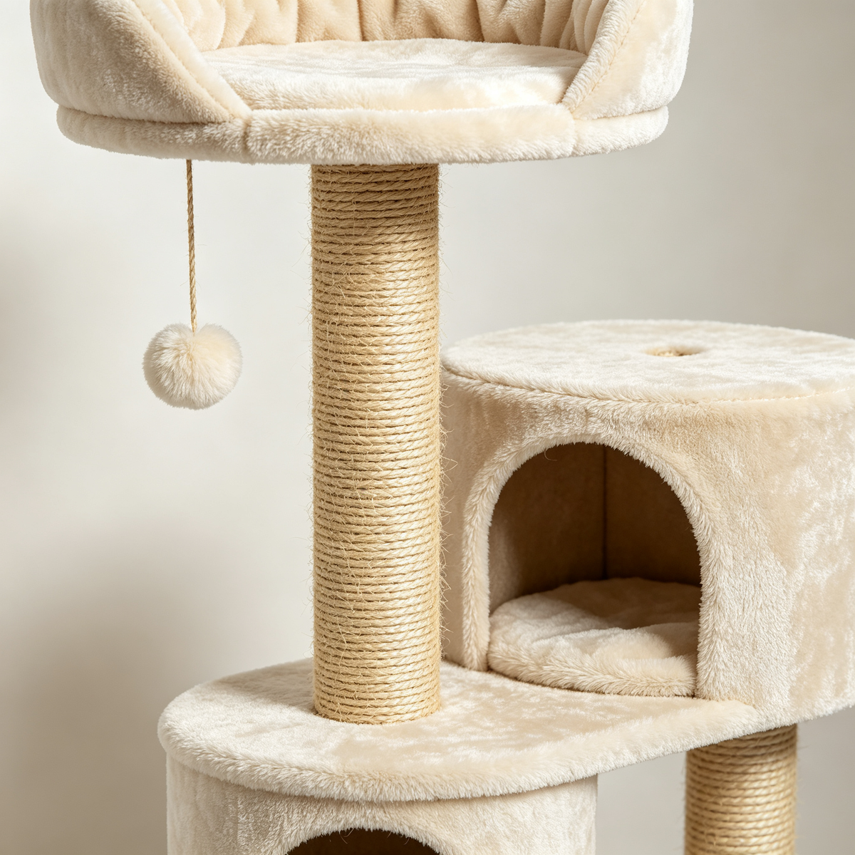 🏰 Multi-Level Luxury Cat Tree — Build A Complete Indoor Playground Where Your Cat Can Climb, Rest, Play And Own Their Territory