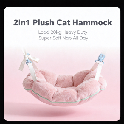 ☁️ Create A Dreamy Resting Haven For Your Cat With A Soft Cloud-Inspired Hammock Designed To Bring Warmth, Comfort, And Peaceful Sleeping Moments Into Everyday Life