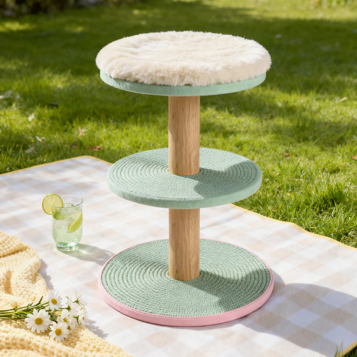🐈 Transform Your Home Into A Cat-Friendly Playground With A Multifunctional Activity Table Designed For Scratching, Grooming, Exploring, And Everyday Feline Happiness