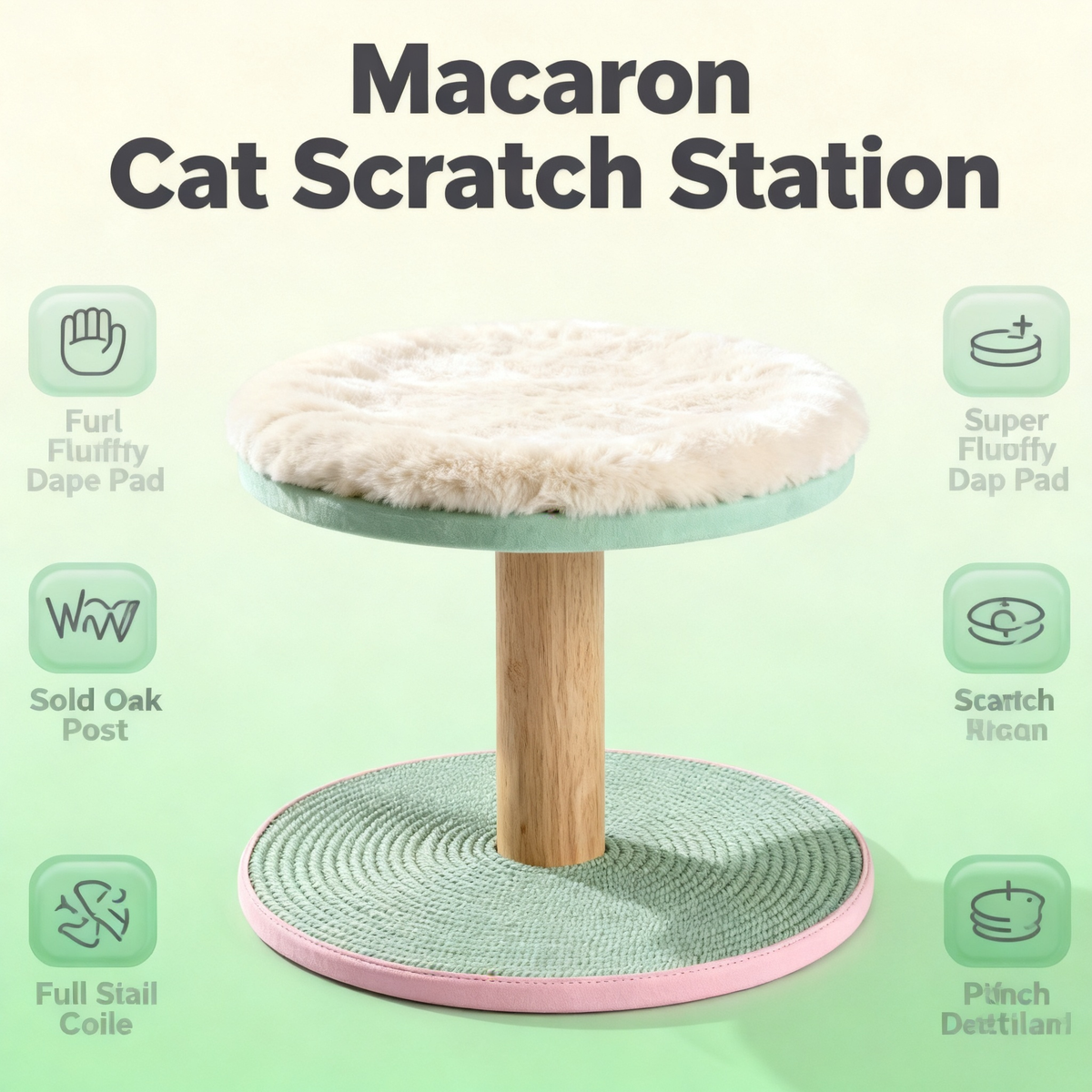 🐈 Transform Your Home Into A Cat-Friendly Playground With A Multifunctional Activity Table Designed For Scratching, Grooming, Exploring, And Everyday Feline Happiness