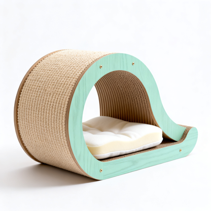🏡 Create A Peaceful Private Retreat For Your Cat With A Cozy Tunnel Bed Designed To Support Natural Instincts, Restful Sleep, And Everyday Comfort